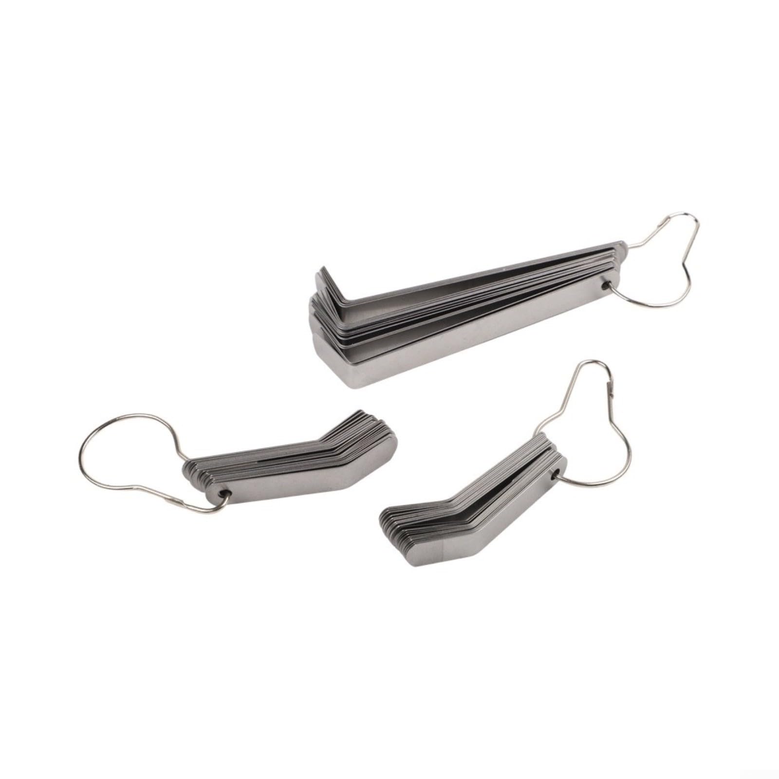 4-teiliges Schleifkopf-Fühllehren-Set