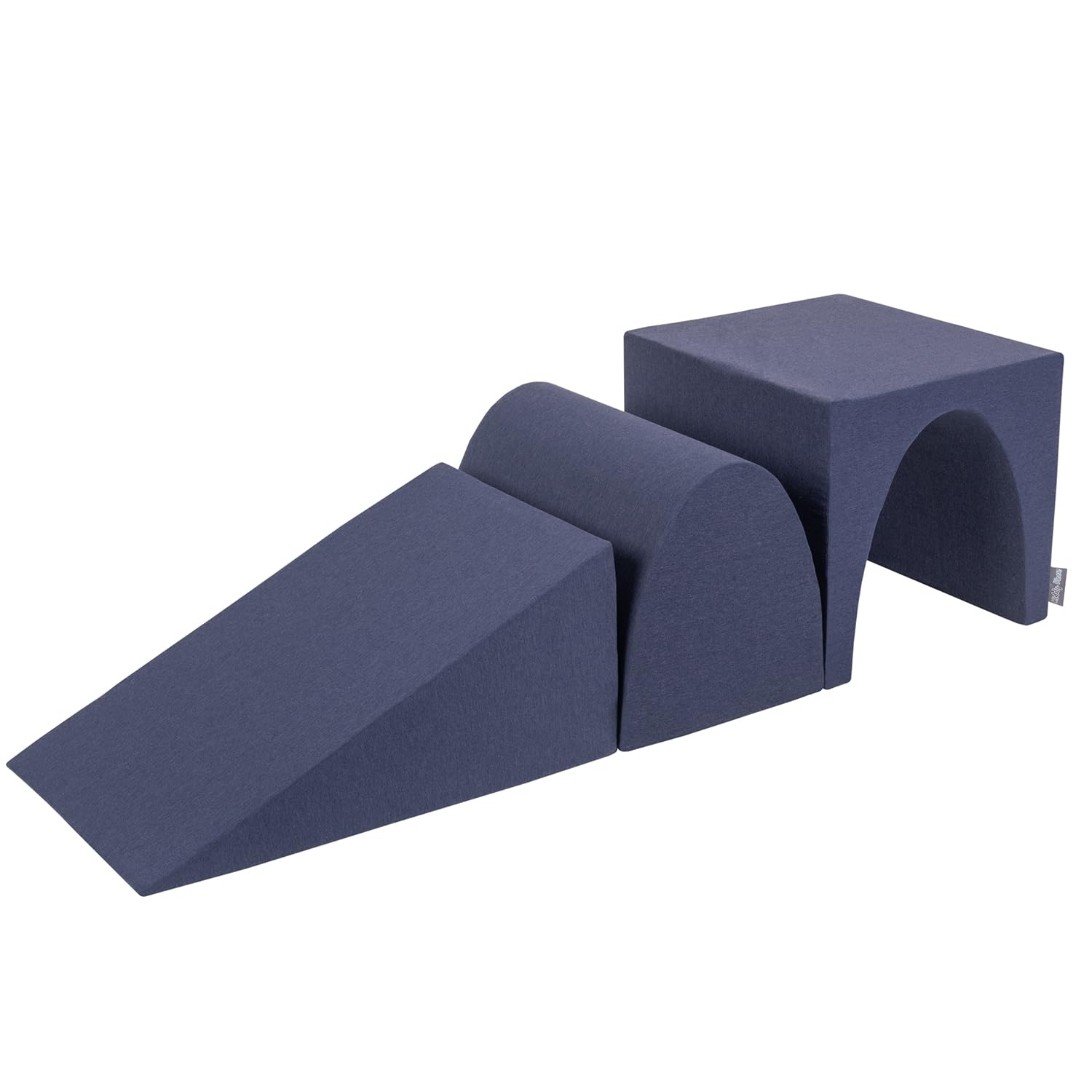KiddyMoon Foam Playground Wedge L/Hill/Tunnel PPZ-243, Navy Blue,Multi-Size — image 1