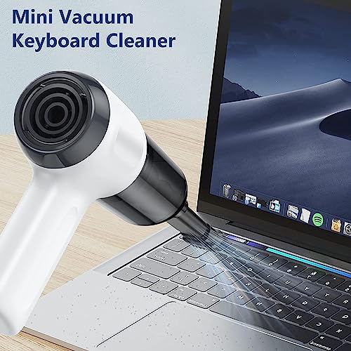 Image of Fanisic Car Vacuum Handheld Vacuum Cleaner /Air Duster, 15000PA Strong Suction with Brushless Motor, Rechargeable Dust Buster /Hand Pump Low Noise for Car Detailing Home Office Cleaning