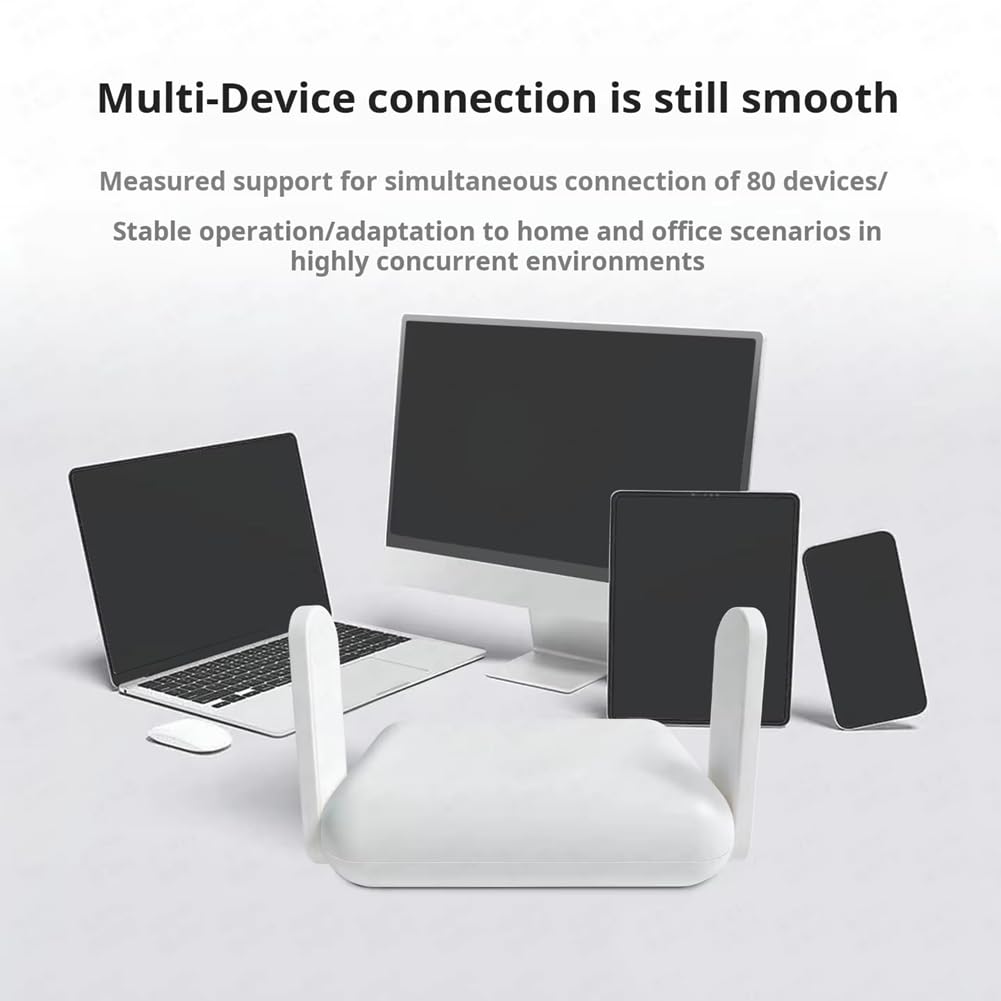 Router Wireless WiFi 6 AX3000 Dispositivo di Rete Domestica Portatile Ad Alta velocità Gigabit Dual Band Supporto Dati Universale