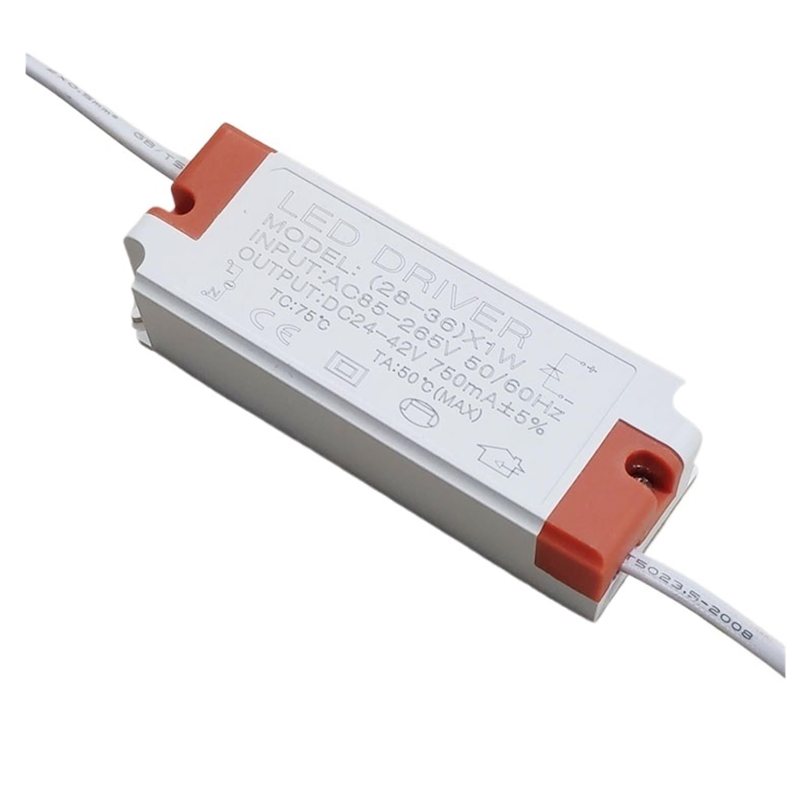Driver LED 28-36W HEPBAK avec connecteur mâle pour downlight et projecteur