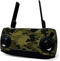Vista 4 de MightySkins Skin para DJI Mavic Mini Drone Quadcopter portátil - Camuflaje verde Cubierta protectora de vinilo duradera y única Fácil