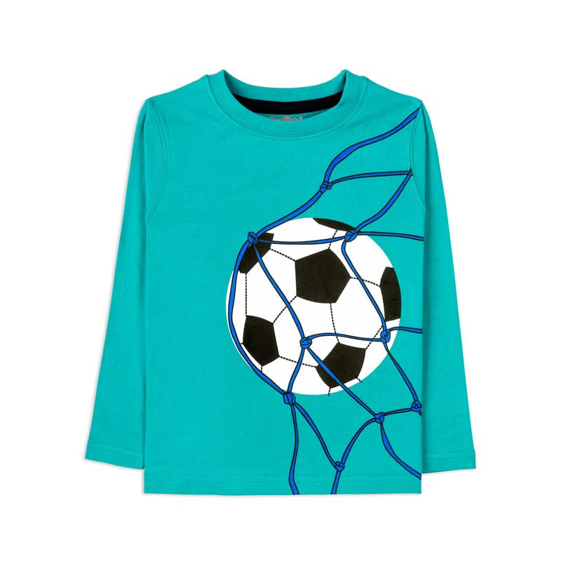 Image of Real Basics Boy's Full Sleeve Regular Tshirt (Pack of 1)
