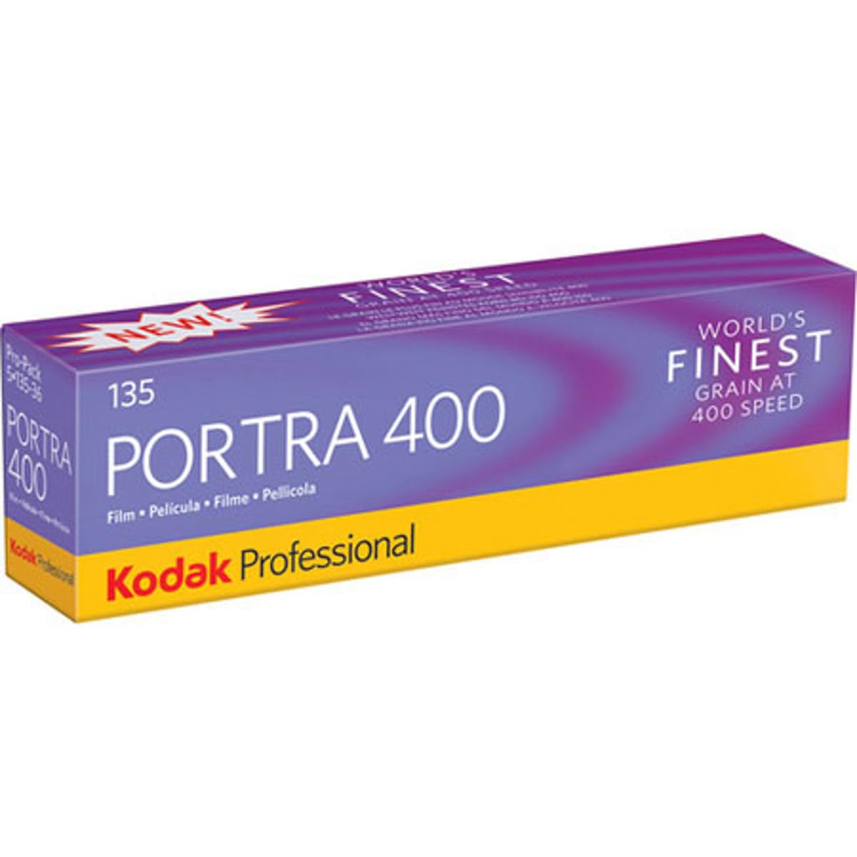 Kodak 6031678 Portra 400 136/36 Colour Negative Film (Pack of 5)