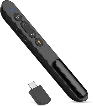 Presentation Clicker, Wireless Remote for Slideshows and Presentations