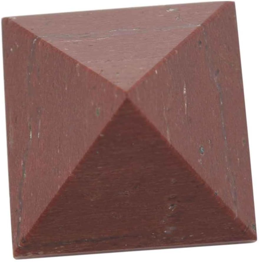 Blessfull Healing Reiki Crystal Red Jasper Pyramid - (1 pcs)