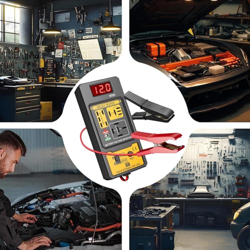 Escáner de diagnóstico 12V/24V con análisis de salud de batería 4