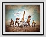 Dinosaur Wall Art for kids rooms,