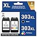 Palmtree 303XL 303 XL Compatible for HP 303 Ink Cartridges Black and Colour 303 HP Ink Cartridges Combo Pack for Envy Photo 6230 6234 7134 6220 7900 7830 7800 7855 7130 7120 6232 Tango X (2-Pack)