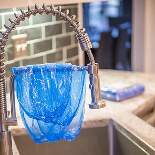 KLEEN CHEF Mangas e aventais descartáveis para manuseio de alimentos, Azul/2000 peças, tamanho �nico