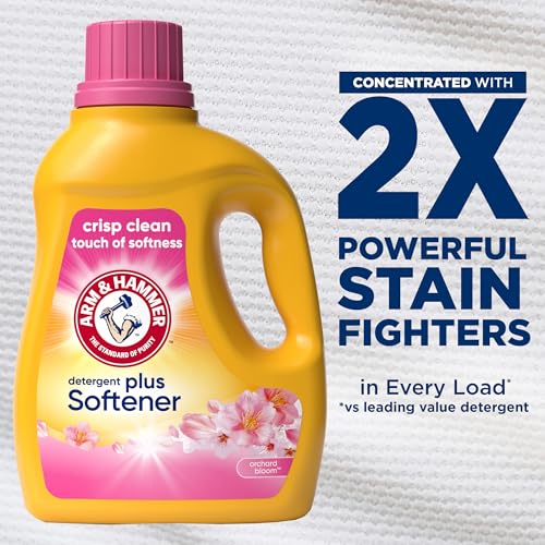 [S&S]ARM & HAMMER Plus Softener Detergent, Orchard Bloom, 100.5 Fl Oz, 77 loads $7.60 - image 2