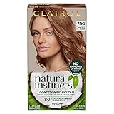 Clairol Natural Instincts Semi-Permanent No Ammonia Hair Dye, 7RG Dark Rose Gold Blonde Clairol Natural Instincts Semi-Permanent No Ammonia Hair Dye, 7RG Dark Rose Gold Blonde
