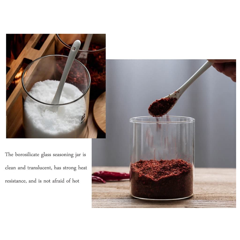 Barattoli per spezie, strato portabottiglie for olio, contenitore for aceto