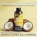 KETO SCIENCE Ketogenic MCT Oil, Dietary Supplement, Made from 100% Coconuts, Promotes Energy, Unflavored, 15 Fl Oz