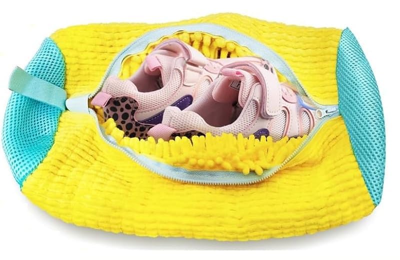 Shoe Laundry Bag for Washing Machine | Shoe Laundry Bag | Shoe Cover laundrybag for Washing Machine | Shoe Bagwith Zipper |Microfiber Protective Pouch for MachineWash-image-24