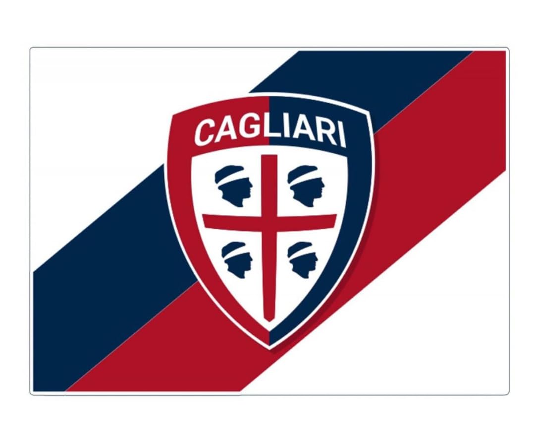 BANDIERA BIANCA 100X140 CAGLIARI PRODOTTO UFFICIALE