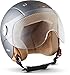 Produktbild Soxon SK-55 Kinder-Jet-Helm, ECE Visier Schnellverschluss SlimShell Tasche, S (53-54cm), Imola