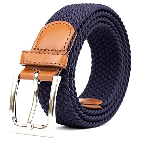 Woodland Leathers Casual Stretch Woven Belt Cover