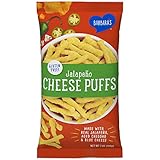 Barbara's Jalapeño Cheese Puffs, Gluten Free, Real Aged Cheese, 7 Oz Bag