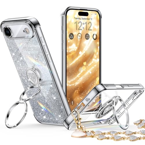 Coque iPhone 2025 Air transparente support béquille anti-choc