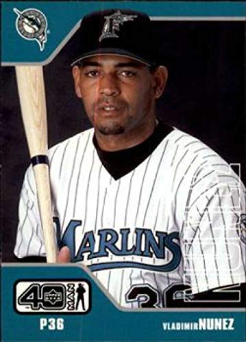 2002 Upper Deck 40-Man #792 Vladimir Nunez Florida Marlins MLB Baseball Card NM-MT