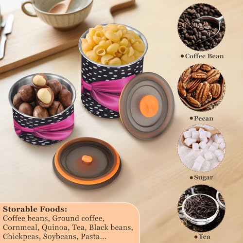 Bote de Café de Acero Inoxidable 900ml con Tapa Hermética miniatura 5
