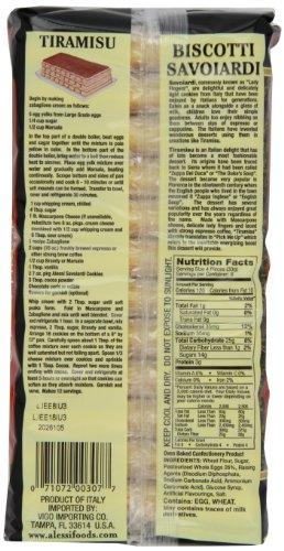 Alessi Savoiardi, Lady Fingers, 7 Ounce (Pack Of 12) #TOP1