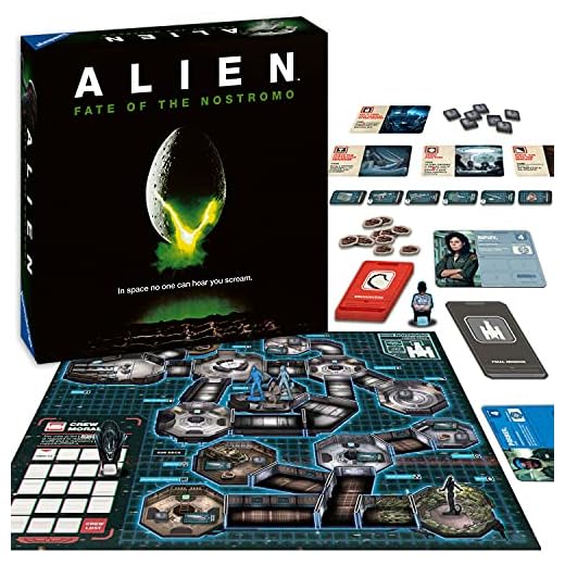 Ravensburger Alien: Fate of The Nostromo Board Game for Ages 10 & Up – A Cooperative Strategy Game of Suspense