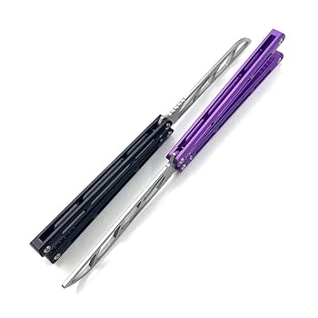 Amazon.co.jp: バタフライナイフ 練習用 トレーニング用 刃なし