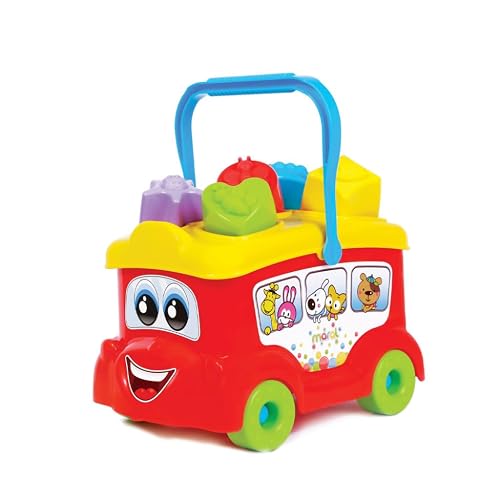 Maral Baby Bus Com Cubos Solapa Multicor