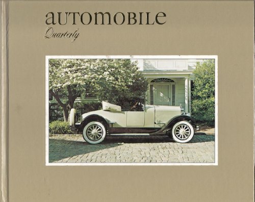 Automobile Quarterly, 1978 (Vol. 16, No. 1) B000J3N8F2 Book Cover