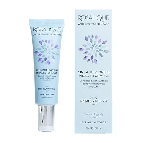 Rosalique SPF50 - Fórmula milagrosa antienrojecimiento 3 en 1 1 x 1.0fl oz