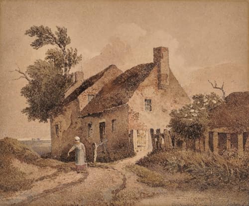 Cuadro de David Cox 60x90cm, pintura decorativa de gran formato que amplía visualmente tu salón