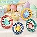 umbresen Wind Up Toys Set Funny Chick with Removable Circle, Easter Basket Stuffers Crawling Baby Toys Novelty Fidget Sensory Table Floor Games Birthday Party Gifts for 1 2 3 Year Old Toddler Kids