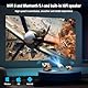Doingdo Mini Projektor 4K Mini Beamer WiFi 6 und Bluetooth 5.4, Tragbarer Video Projektor, 130 Zoll Home Cinema Smart Projektor Kompatibel mit HDMI/TV Stick/USB / PS5 (L)