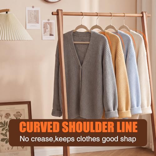 Flottian-60-Pack-Beige-Velvet-Hangers-Non-SlipFelt-Hangers-with-Gold-Hook-Clothes-Hangers-Velvet-for-Closet-OrganizerHeavy-DutySpace-SavingSlim-Suit-Hanger-for-CoatsOutfitShirtsSuitsect