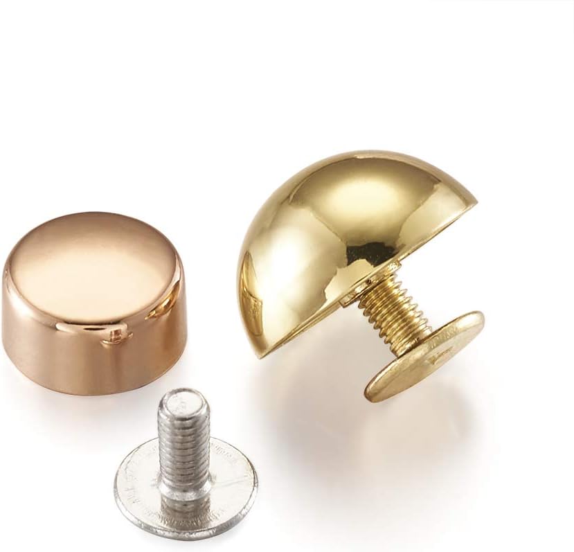 Craftdady 32 Sets Metal Jewelry Box Drawer Handles Mini Drawer Pulls Round Heart Cone Cabinet Knobs for Wooden Case