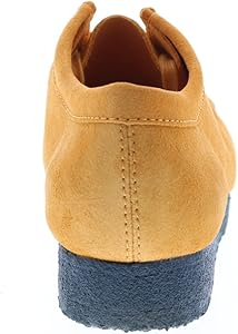 Amazon.com | Clarks Mens Iconic Wallabee Originals Yellow/Blue