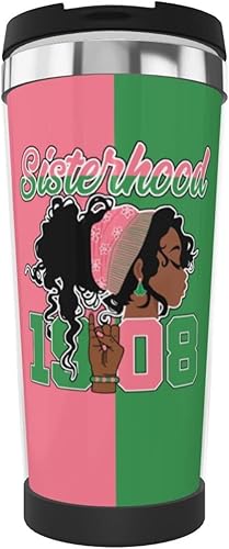 Sorority Paraphernalia Gifts - Taza de café de acero inoxidable Sorority Paraphernalia Gifts - Taza de café de acero inoxidable