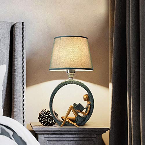 Table Lamp Reading Girl Table Lamp Modern Standing Desk Light For Bedroom Study Bedside Lamp Led Light Home Decor Nightstand Lamp #TOP2