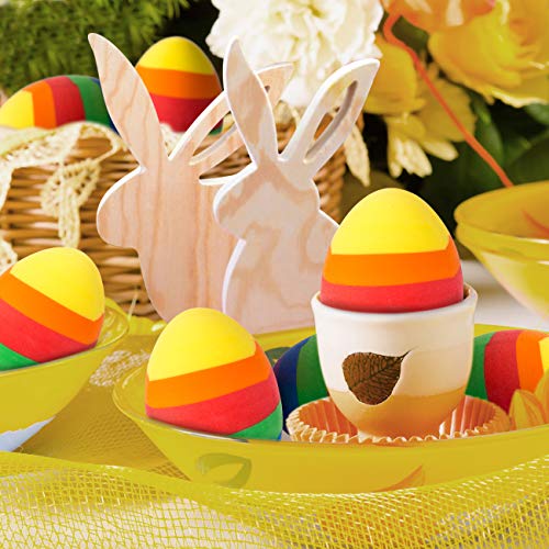 Kesote 4x Radiergummi Ostereier Radierer Deko Bunt für Ostern Geschenk Kinder Geburtstag Party Mitgebsel