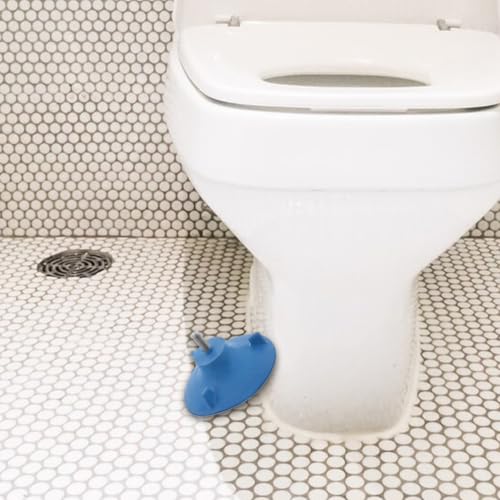 Image of balacoo Non-Slip Toilet Rail Feet Pad 3.85In Round Suction Furniture Foot Protector for Shower Chair and Toilet Rail Shock Absorbing Floor Protection Mat