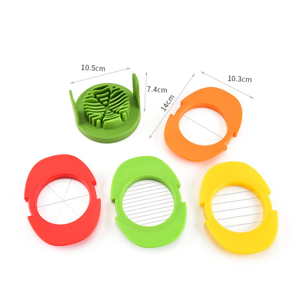 Cabilock Stainless Steel Egg Slicer and Separator Multifunctional Egg Cutter with Stable Base Holder for Safe and Easy Slicing Kitchen Gadget for Cooking and Meal Prep