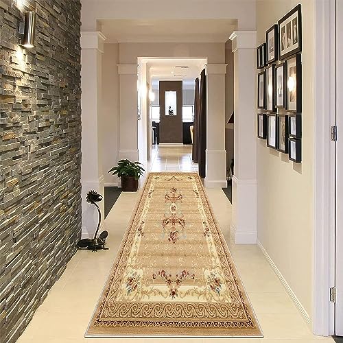 Tapis de cuisine lavable jaune sable pour décoration maison chaleureuse - 2