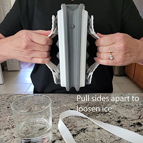 Cocojeia - Ice Ball Maker - Ice Maker Bottle - Diamond Shaped Ice - Portable Ice Ball Maker - Ice Cube Molds Bottle - Ball Ice Maker - Cube Ice Maker - Ice Balls Kettle - 2 In 1 Ice Ball Maker Bottle #TOP6