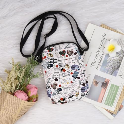 Lywjyb Birdgot Spicy Book Club CrossBody Bag Dark Romance Novels Gift Bookworm Gift4