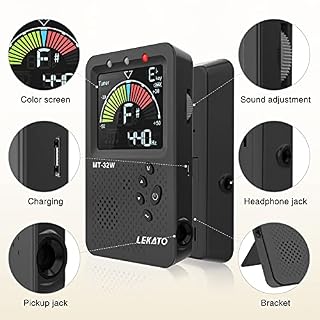 Accordeur métronome électronique pour tous instruments comme guitare, violon, piano, basse, ukulélé, saxophone et… - Les Beatles, Paul McCartney, John Lennon, RIngo Starr, George Harrison Accordeur métronome électronique pour tous instruments comme guitare, violon, piano, basse, ukulélé, saxophone et… – Image 6