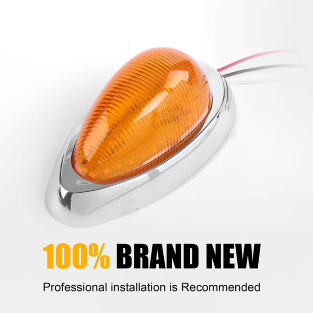 Amazon.com: TINWID1919 2Pcs Amber Marker Turn Lights Sleeper Cab
