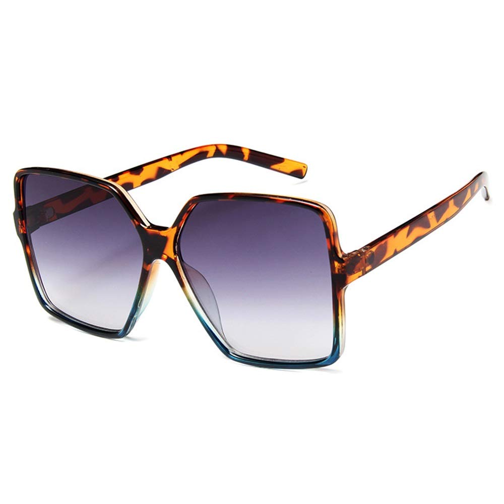 Dollger Oversized Square Sunglasses for Women Big Large Wide Fashion Shades for Men UV Protection Unisex