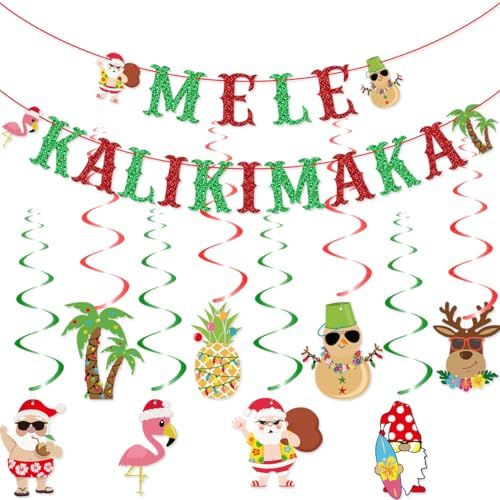 Hawaiian christmas greetings images